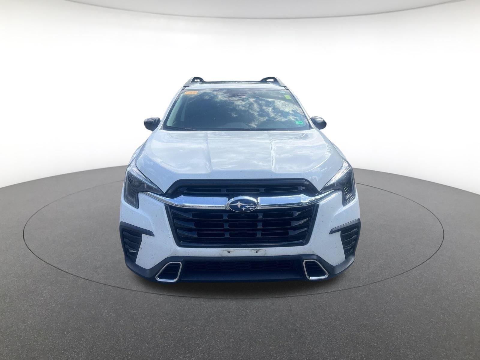 Used 2024 Crystal White Pearl Subaru Touring image 2