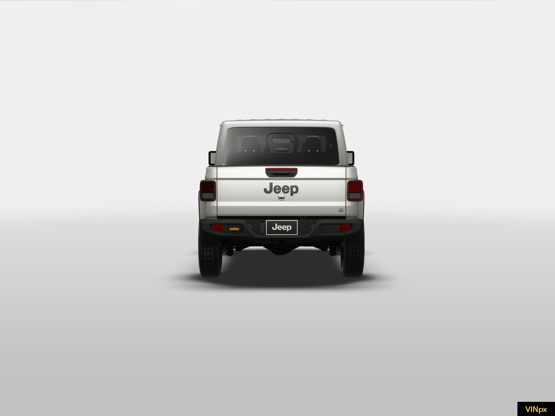 New 2026 Bright White Clear-Coat Exterior Paint Jeep 85th Anniversary Edition image 6