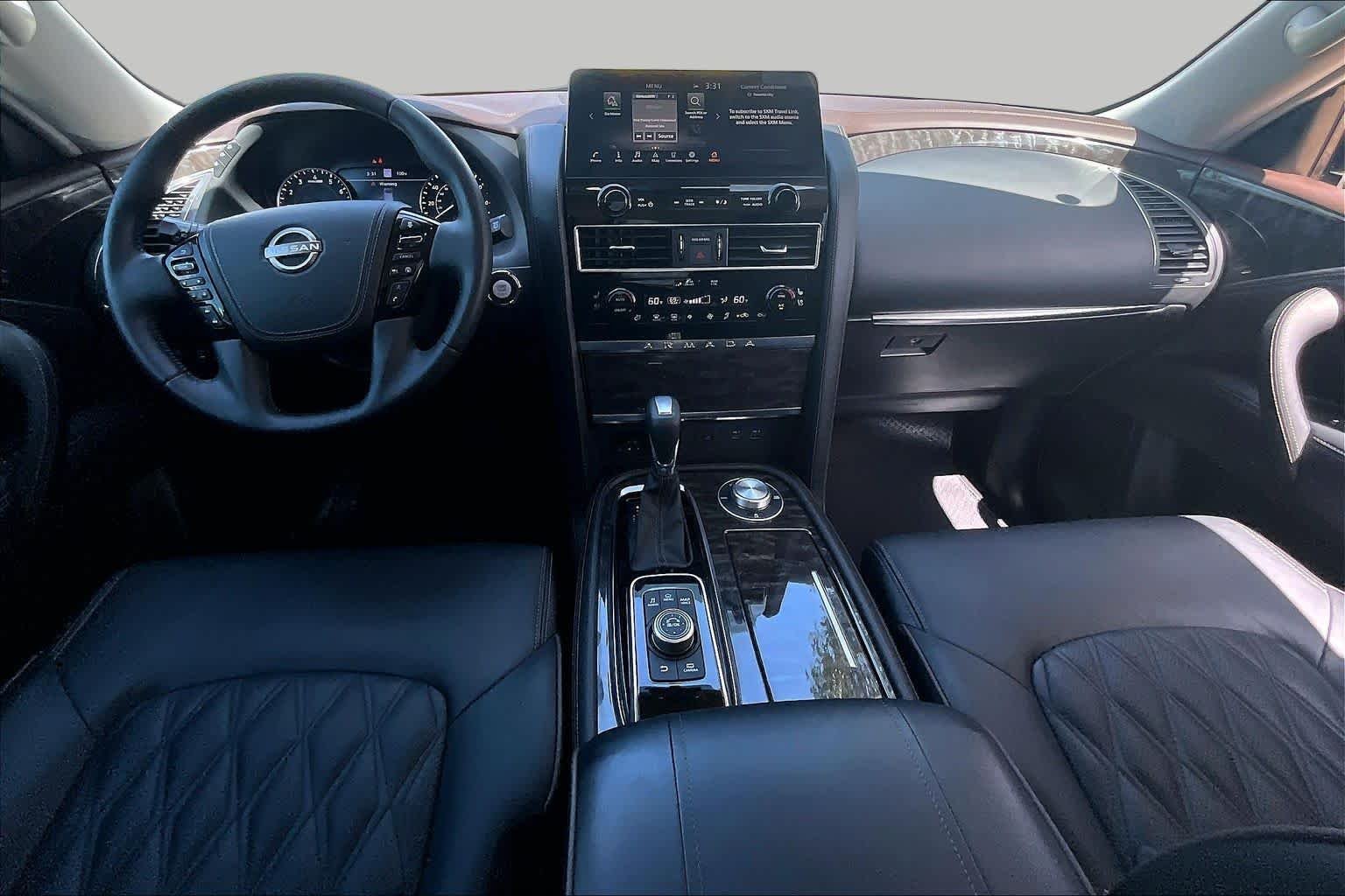 Certified Used 2022 Aspen White TriCoat Pearl Nissan Platinum image 16