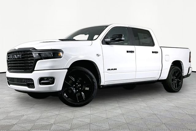 New 2026 Bright White Clear-Coat Exterior Paint RAM Laramie image 1
