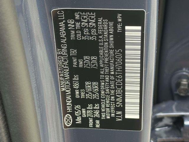 New 2026 Blue Hyundai SEL AWD image 30