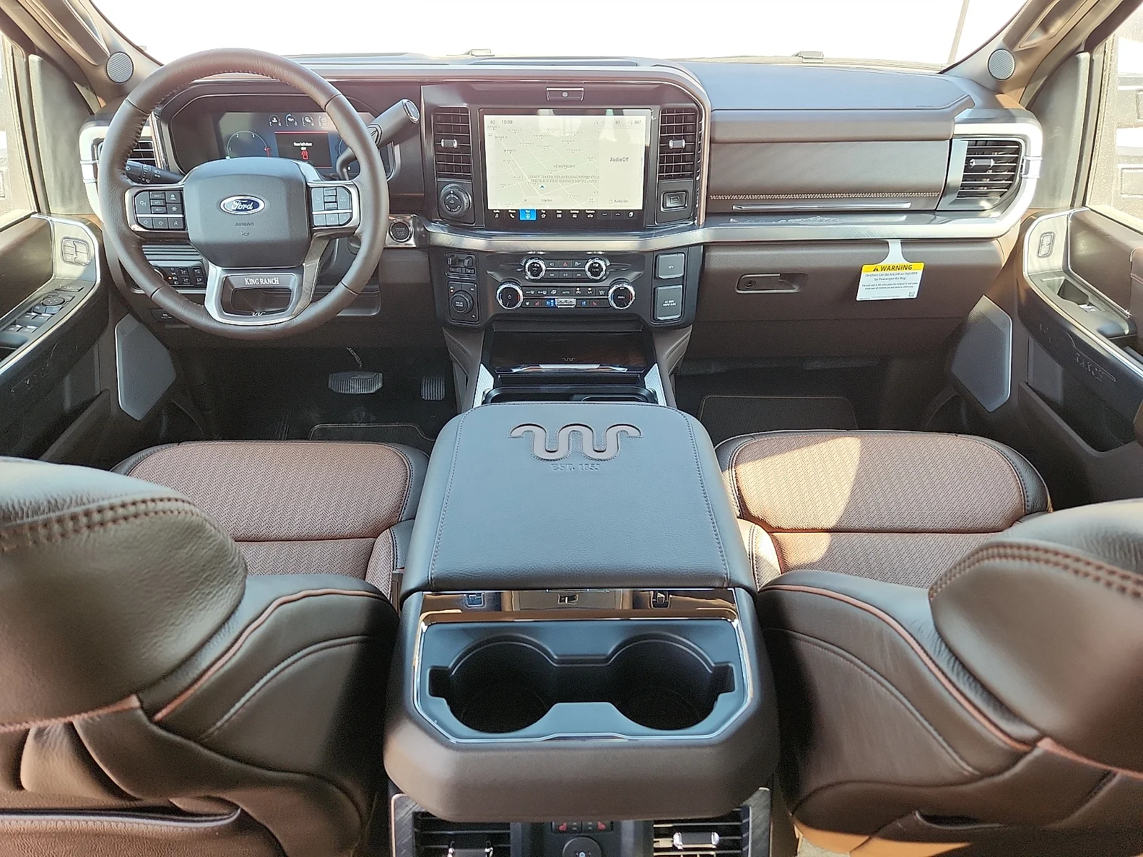 New 2026 Star White Metallic Tri-Coat Ford King Ranch image 13