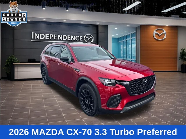 2026 Mazda CX-70 2026 Mazda CX-70 3.3 Turbo Preferred 4D Sport Utility