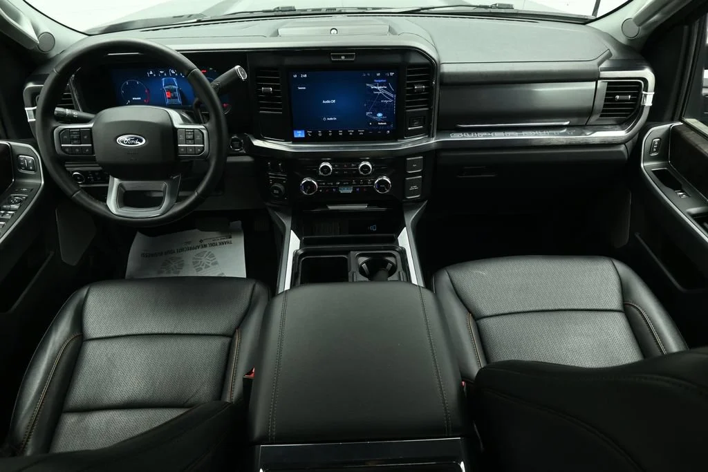 Certified Used 2025 Black Ford Lariat image 19