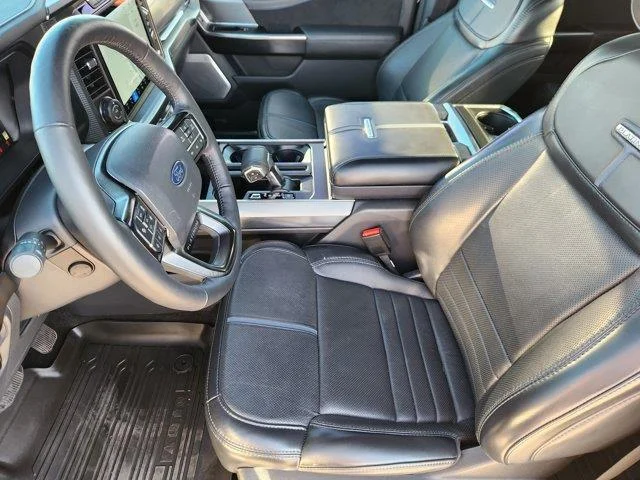 Used 2024 Agate Black MET Ford Platinum 4x4 SuperCrew Cab 5.5 ft. box 145 in. WB image 13