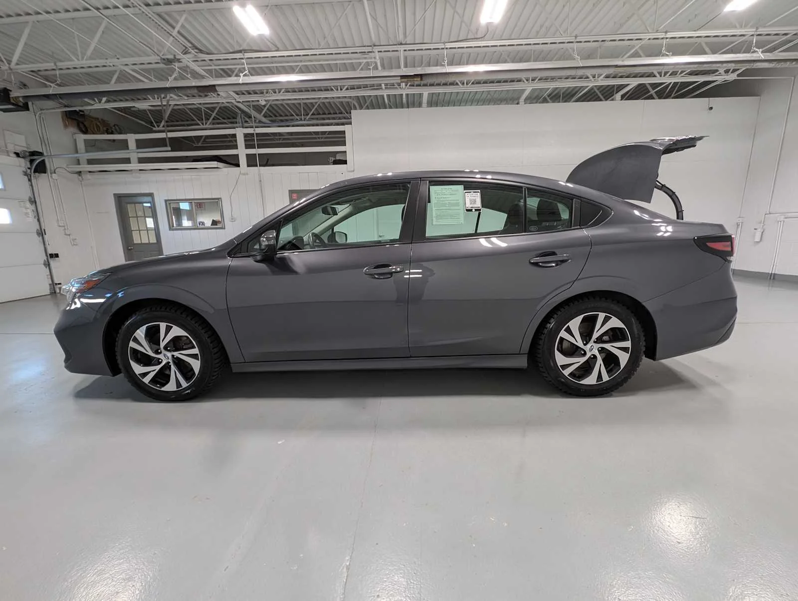 Used 2024 Magnetite Gray Metallic Subaru Premium image 12