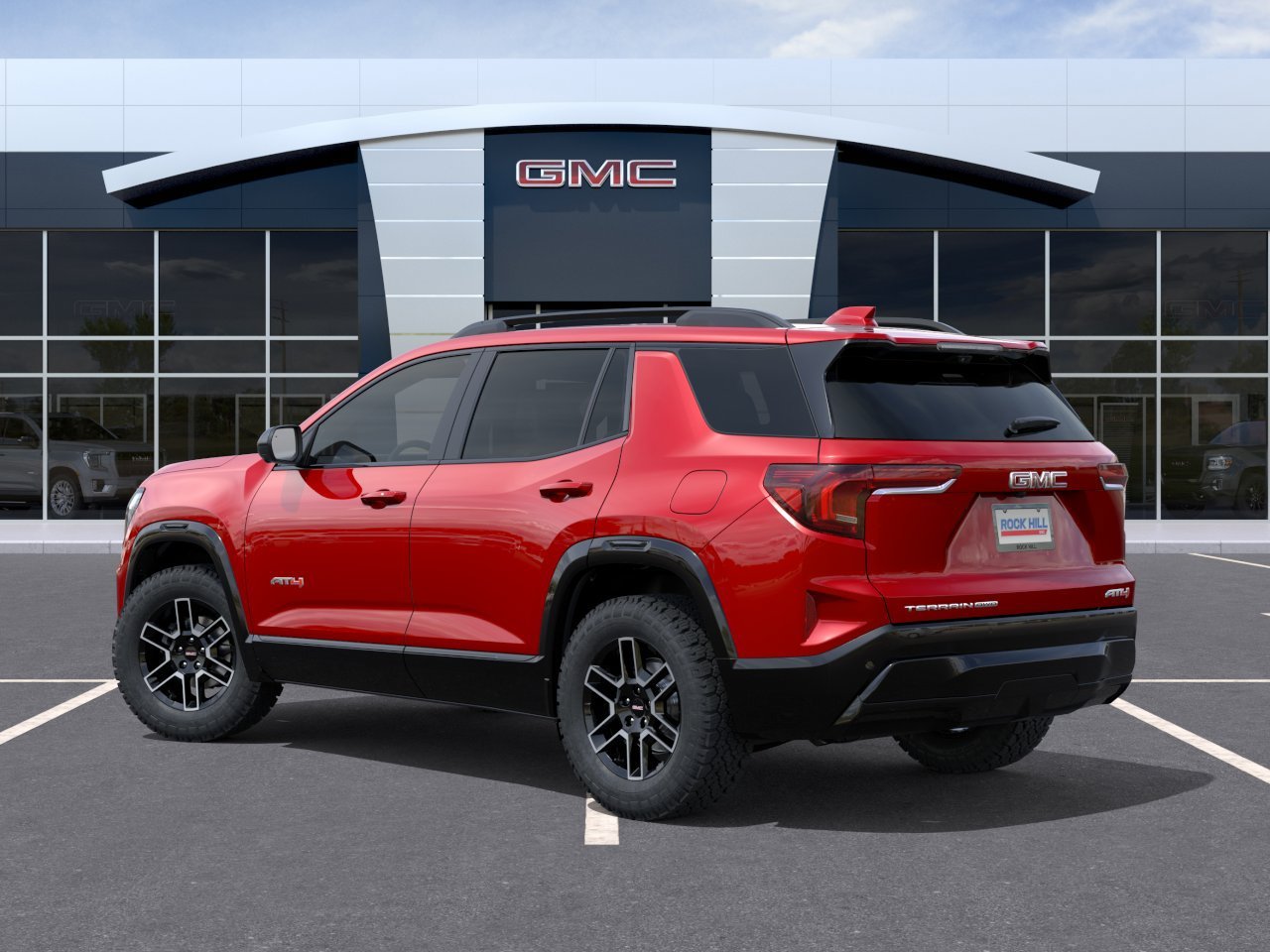 New 2027 Volcanic Red Tintcoat GMC AT4 image 3