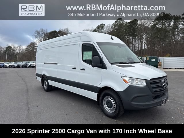 New 2026 Arctic White Mercedes-Benz 2500 with 170 Inch Wheel Base image 4