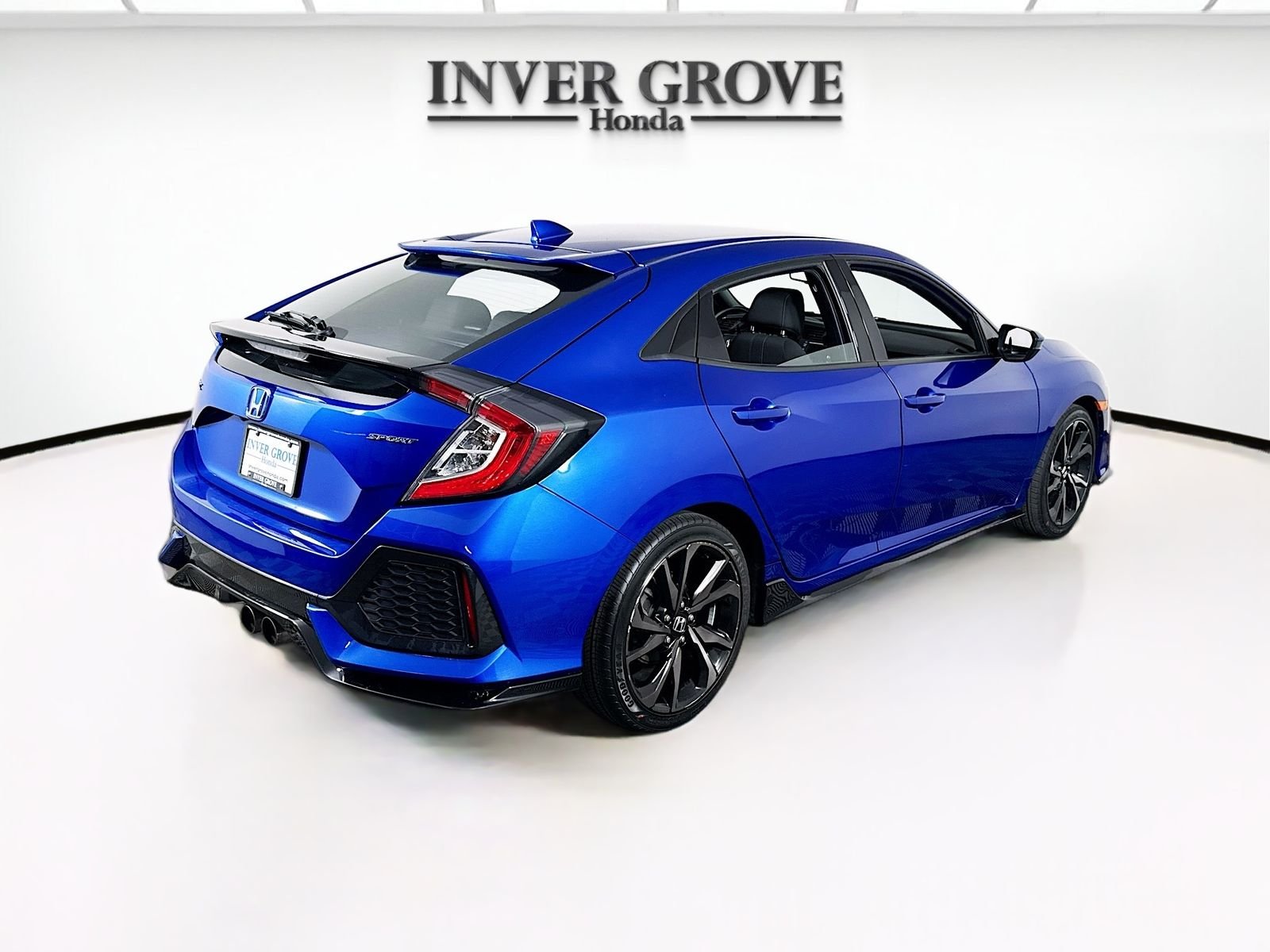 Used 2017 Aegean Blue Metallic Honda Sport image 5
