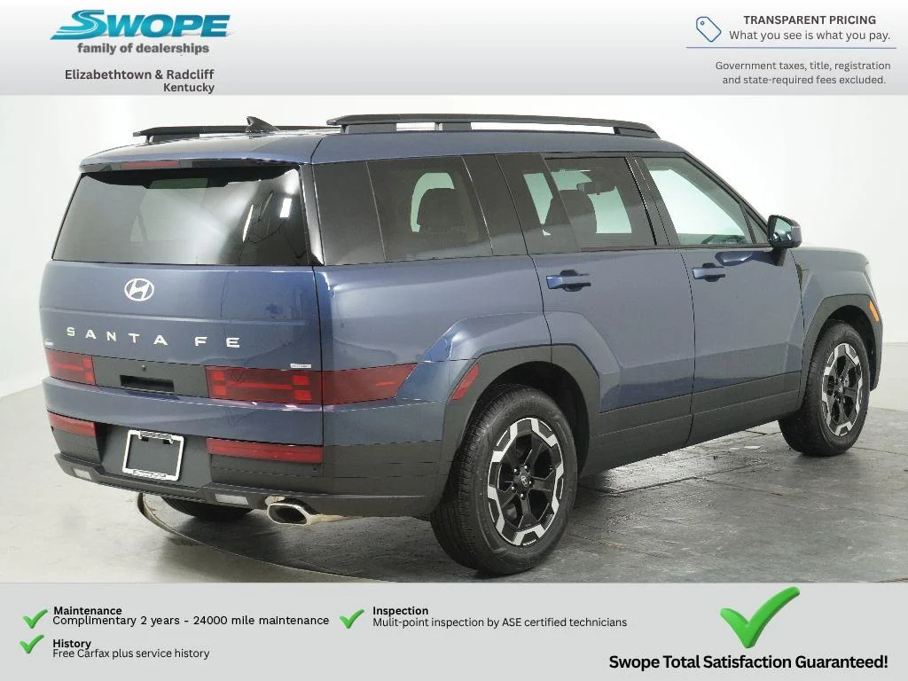New 2026 Atlantis Blue Hyundai SEL image 3