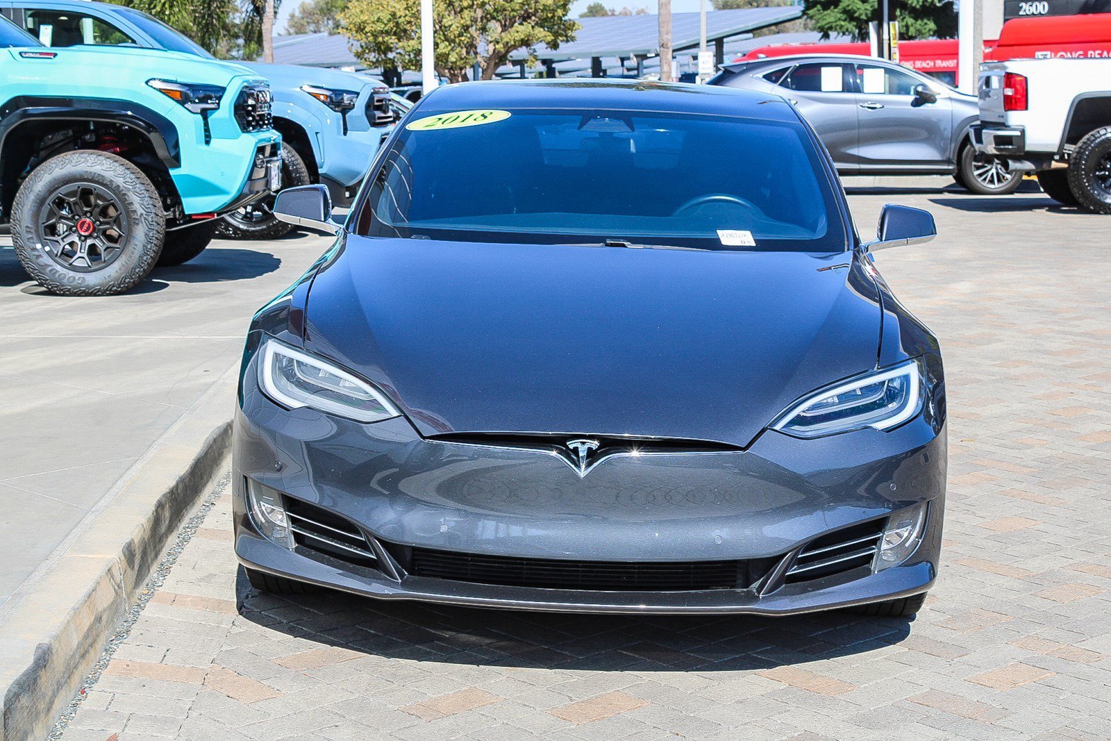 Used 2018 Tesla Model S 75D with VIN 5YJSA1E23JF290727 for sale in Long Beach, CA