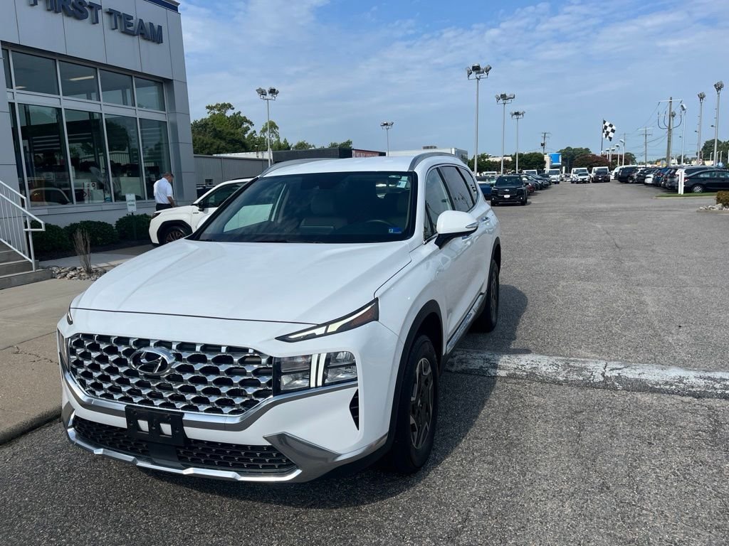 Used 2023 White Hyundai Blue image 7