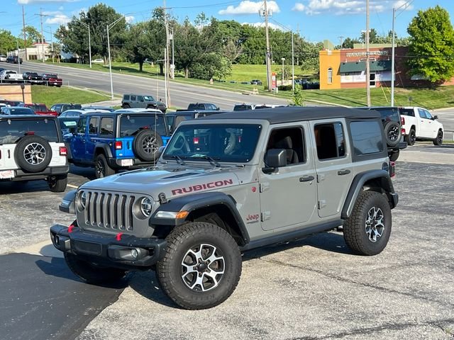 Certified 2021 Jeep Wrangler Unlimited Rubicon with VIN 1C4JJXFM7MW649835 for sale in Kansas City