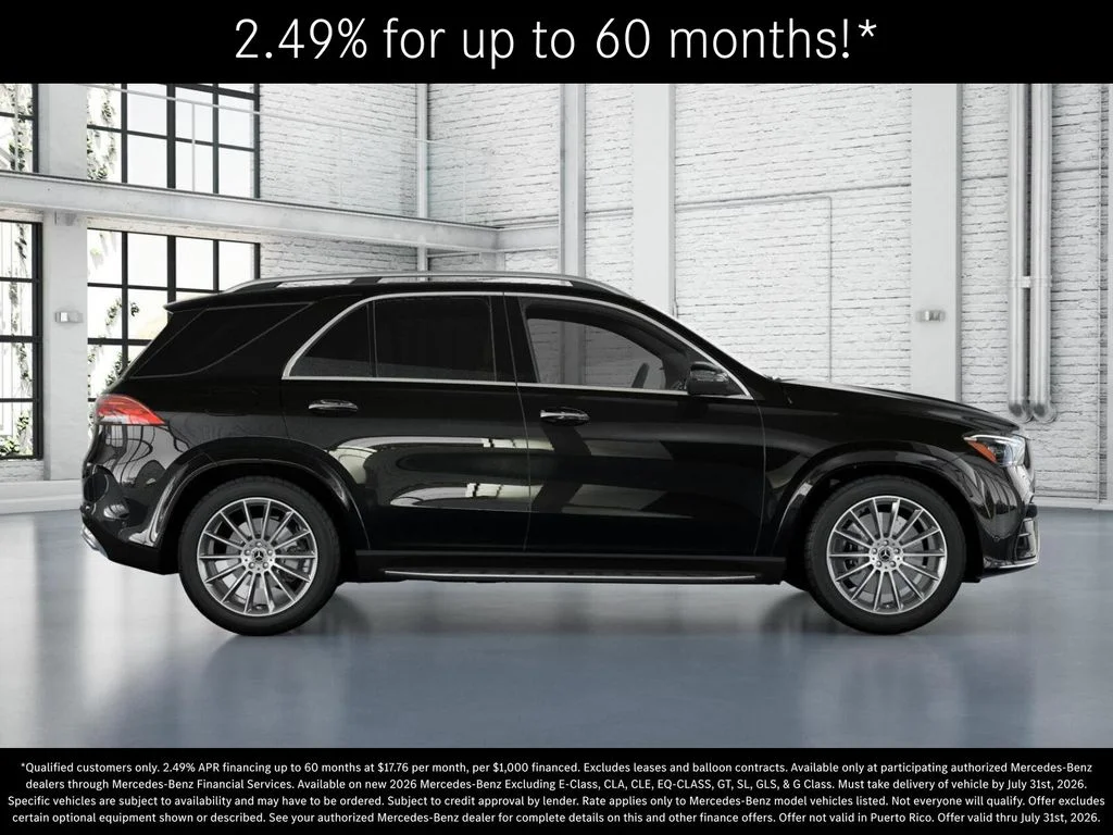 New 2026 Obsidian Black Metallic Mercedes-Benz GLE 580 image 16