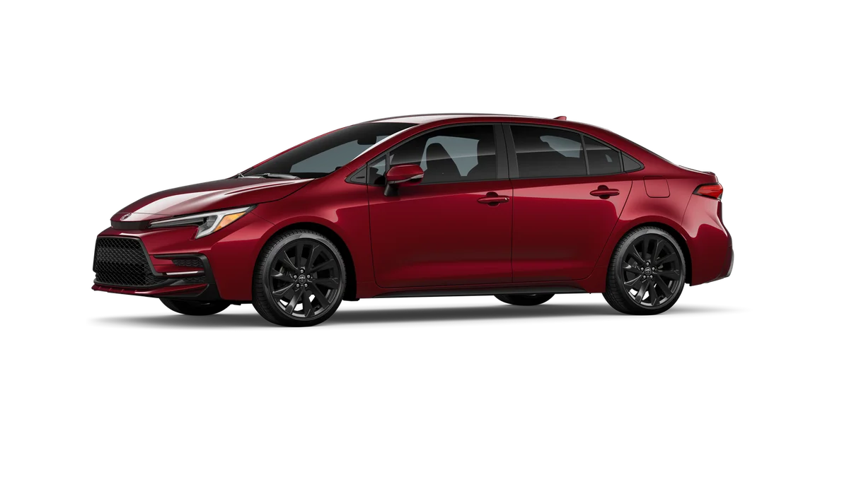 New 2026 Ruby Flare Pearl Toyota SE image 23