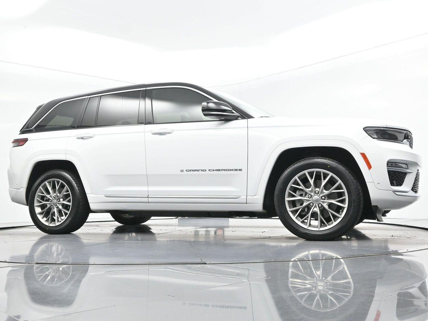 Used 2022 Bright White Clearcoat Jeep Summit image 48