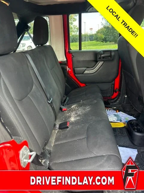 Used 2017 Red Jeep Unlimited Sport image 7