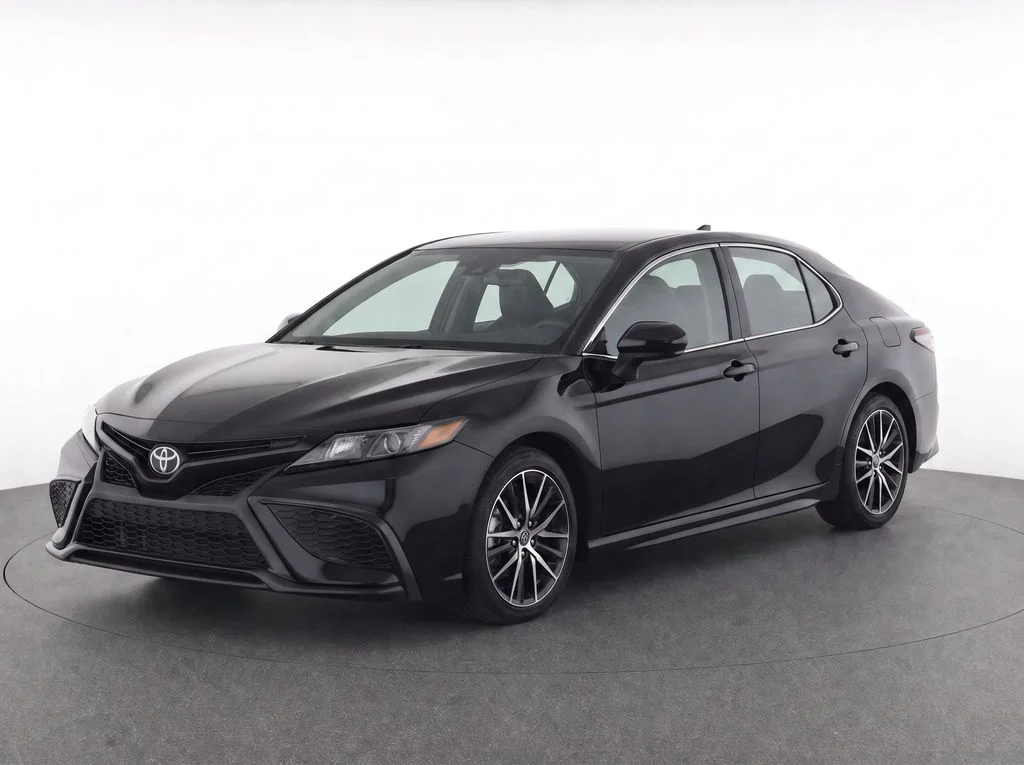 Used 2024 Black Toyota SE image 1