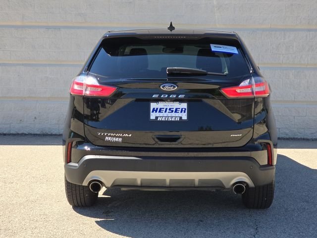 Used 2021 Black Ford Titanium image 12