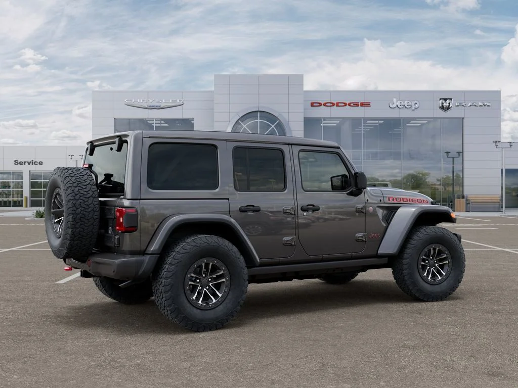 New 2026 Granite Crystal Metallic Clear-Coat Exterior Paint Jeep Rubicon X image 4