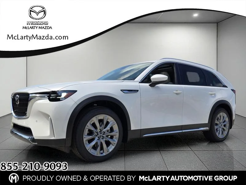 New 2026 Rhodium White Premium Mazda 3.3 Turbo Premium Plus AWD image 1