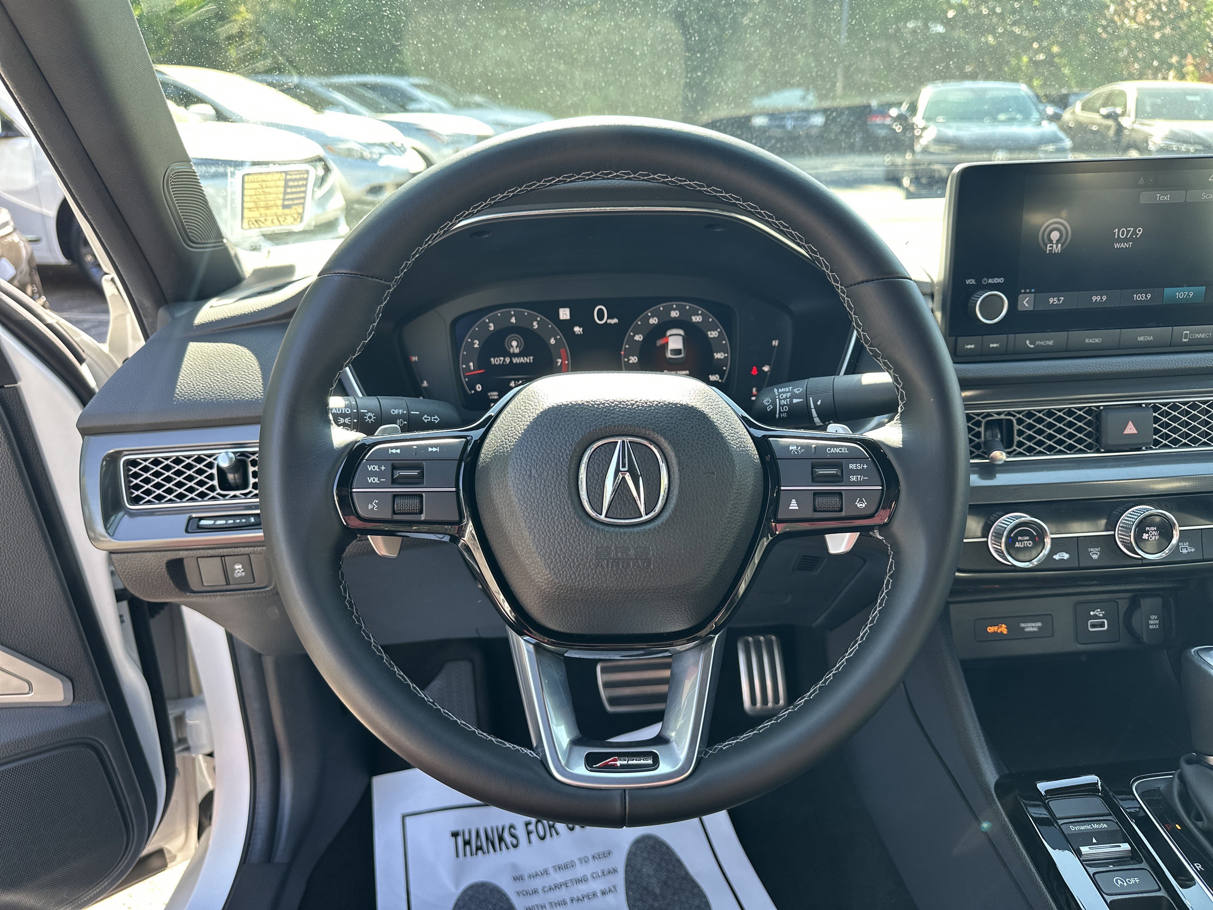 Used 2024 Platinum White Pearl Acura w/A-Spec Package image 28