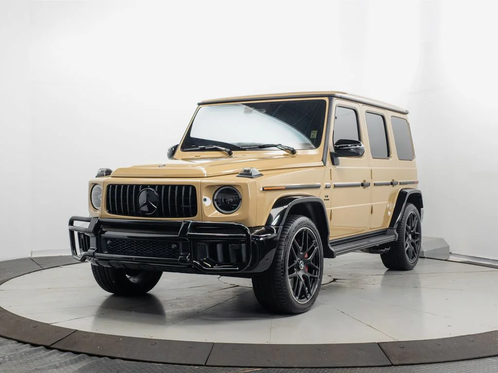 Certified Used 2025 MANUFAKTUR Desert Sand Mercedes-Benz G 63 AMG® image 3
