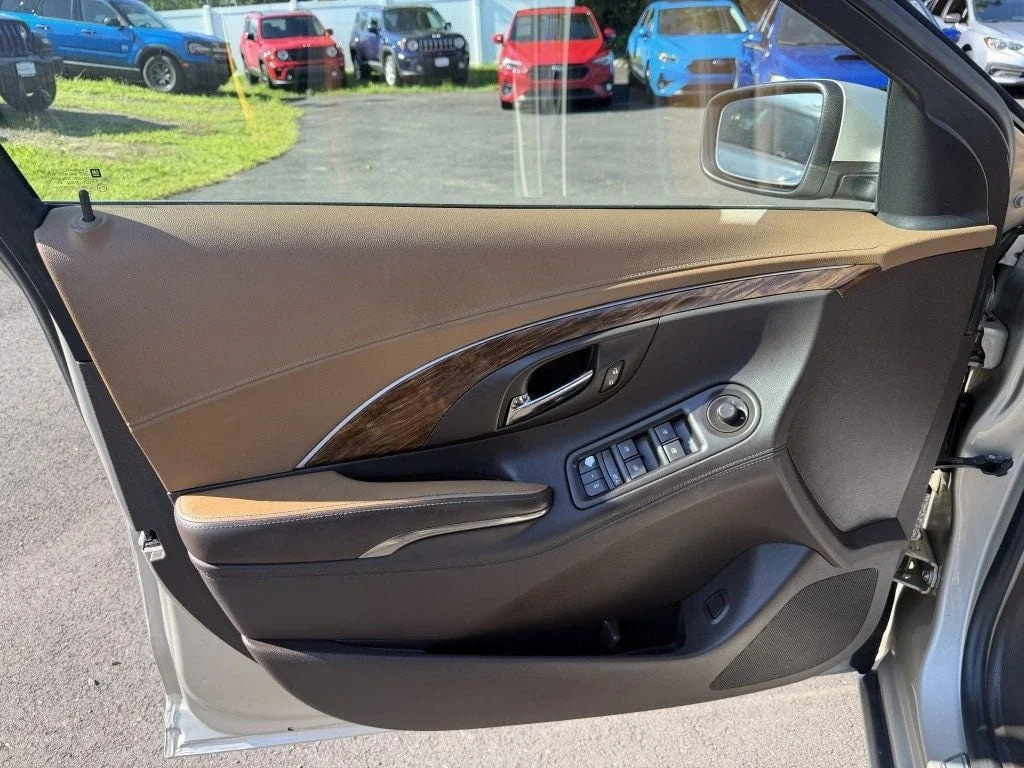 Used 2014 Champagne Silver Metallic Buick 4dr Sedan Leather FWD w/ Driver Confidence Pkg & 18