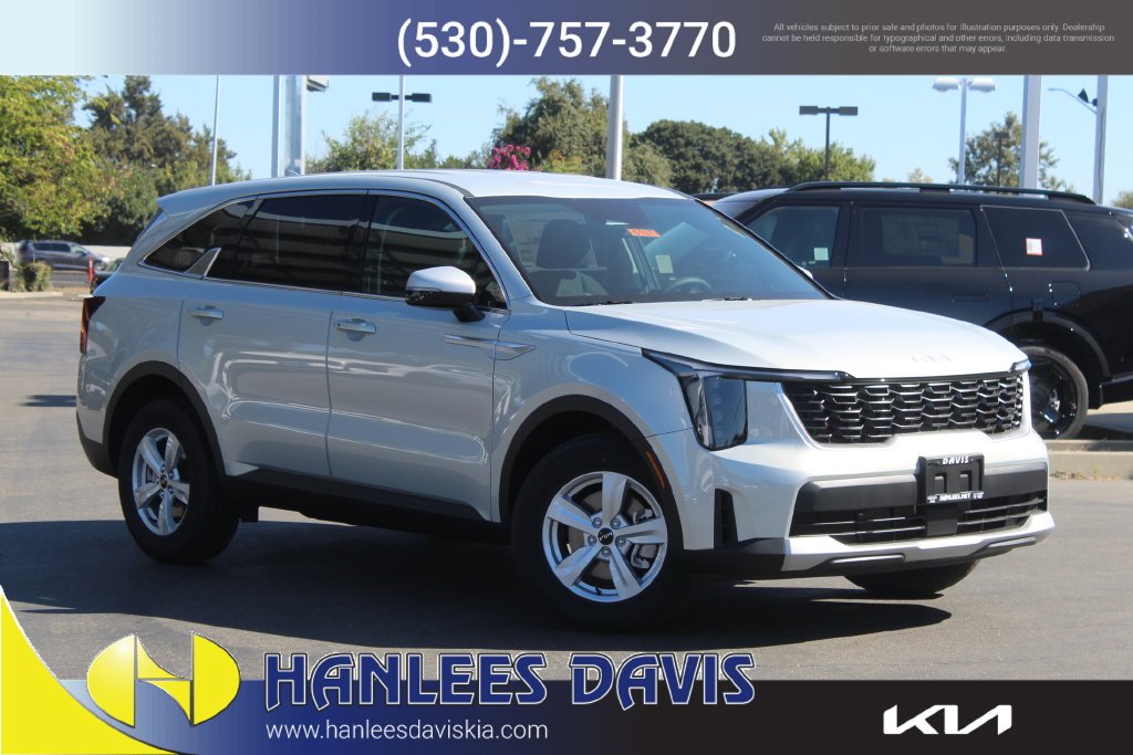 New 2026 Ivory Silver Kia LX image 1