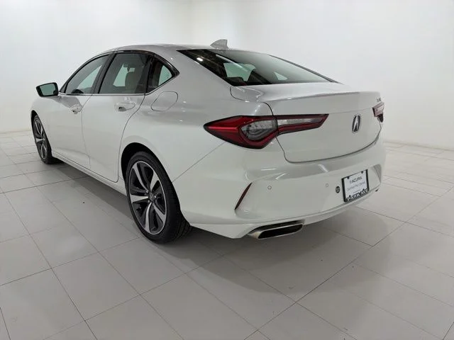 Certified Used 2025 Platinum White Pearl Acura TECH image 3