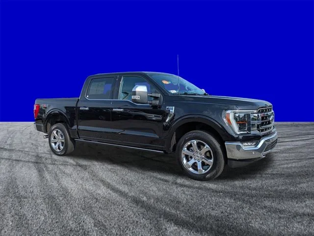 Certified Used 2023 Black Metallic Ford Lariat image 2