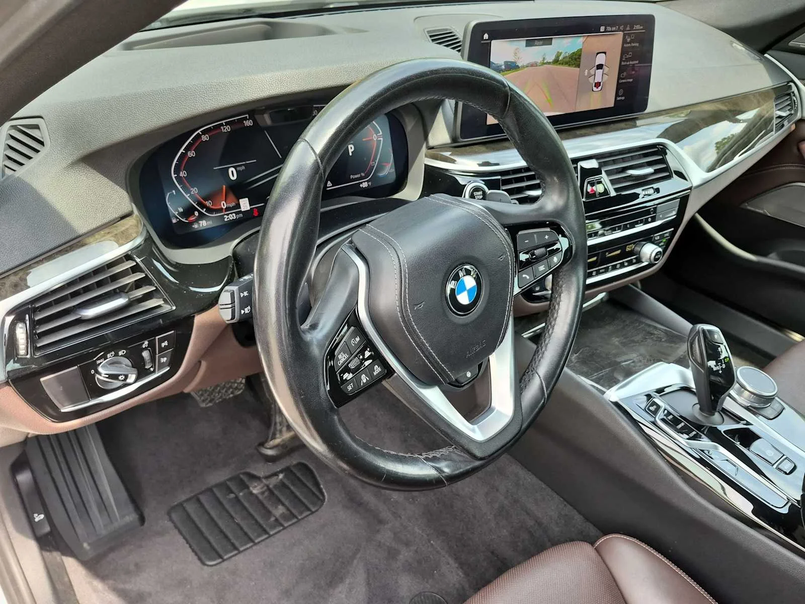 Used 2021 Alpine White BMW 540i xDrive image 10