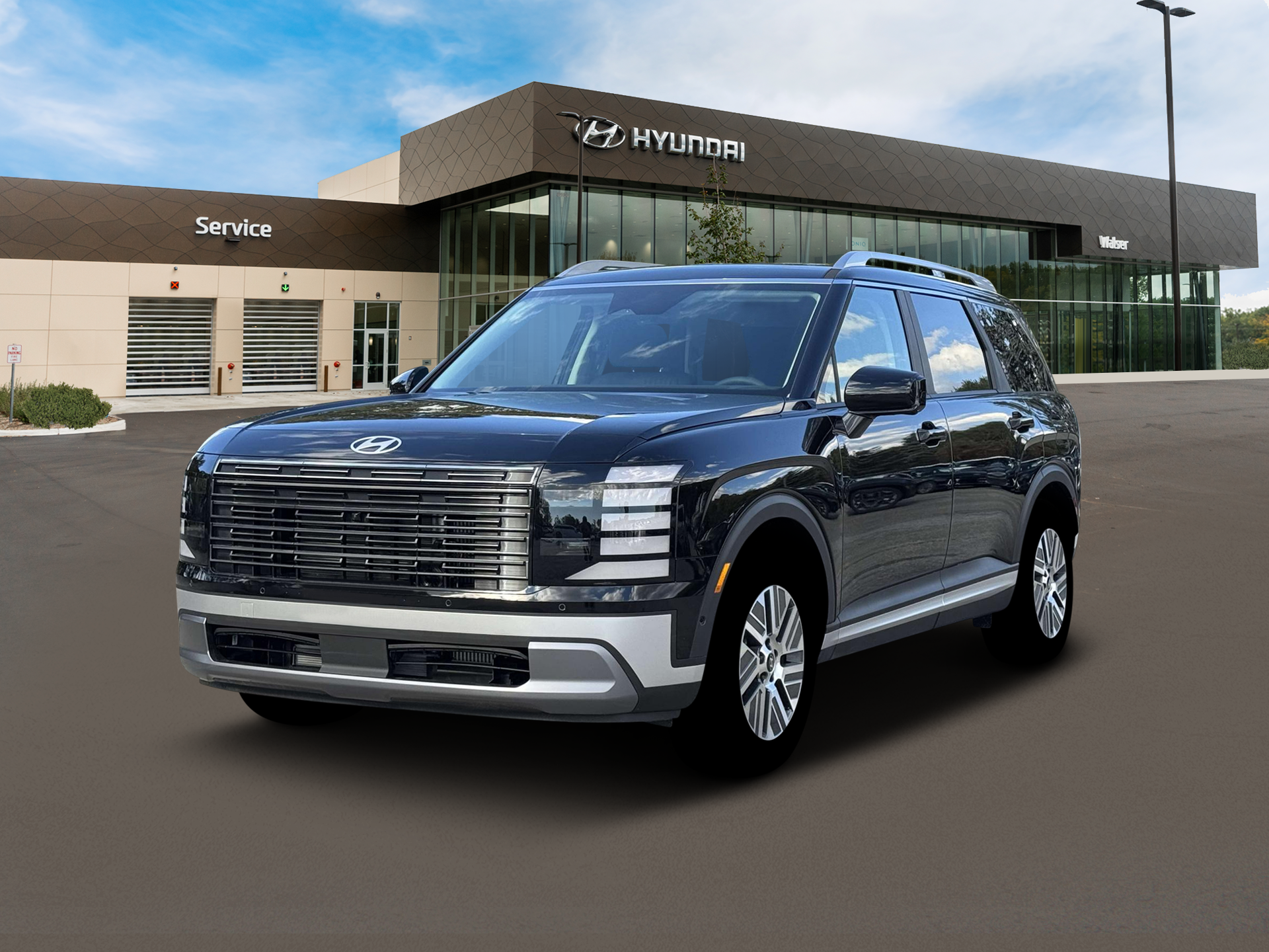 New 2026 Abyss Black Pearl Hyundai SEL Premium 8P AWD image 21