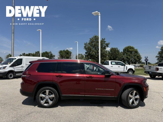 Certified Used 2021 Velvet Red Pearlcoat Jeep Limited image 8