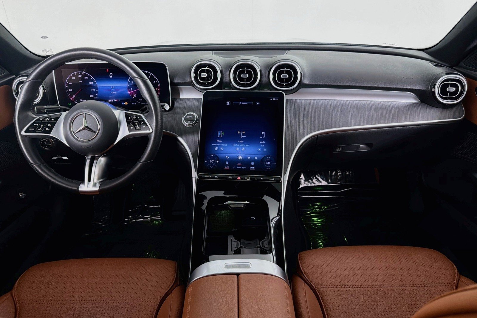 Certified Used 2024 Black Mercedes-Benz C 300 image 6