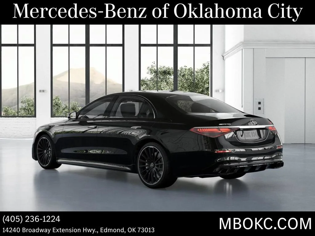 New 2026 Obsidian Black Metallic Mercedes-Benz AMG® S 63 E 4MATIC® Sedan image 74