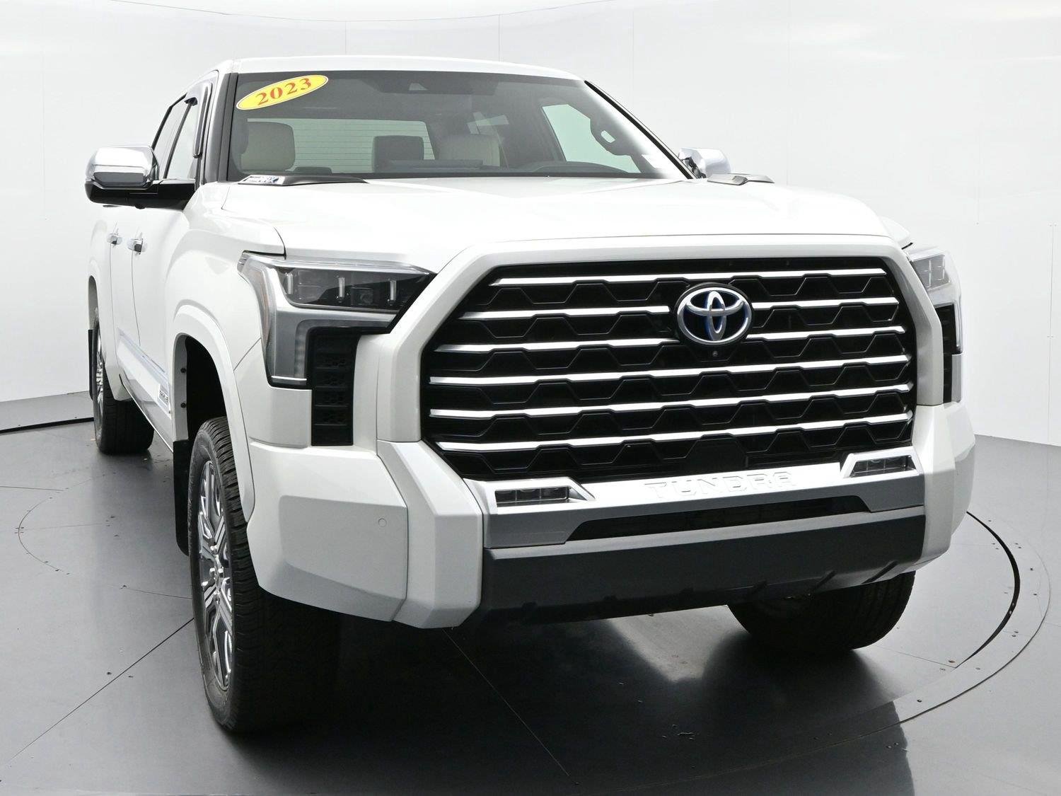 Used 2023 White Toyota Capstone Hybrid image 2
