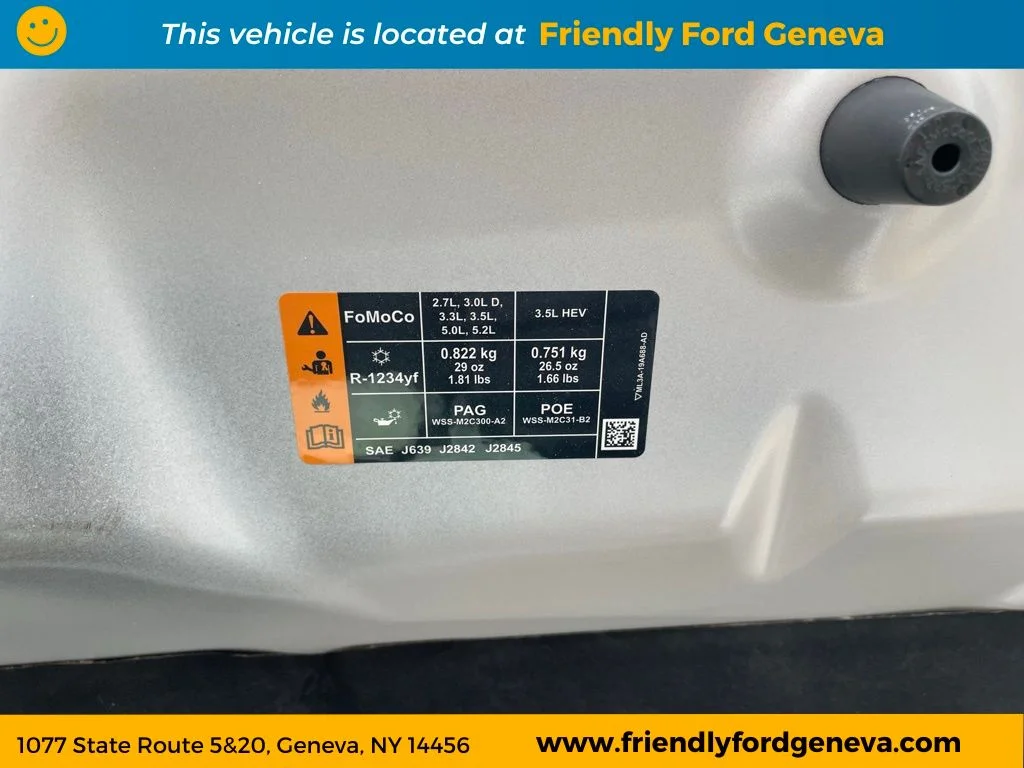 Used 2025 Iconic Silver Metallic Ford XLT image 99