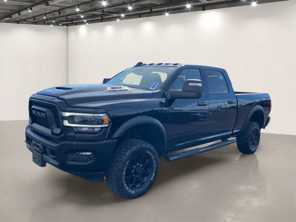 Used 2024 Diamond Black Crystal Pearlcoat Ram Power Wagon image 3