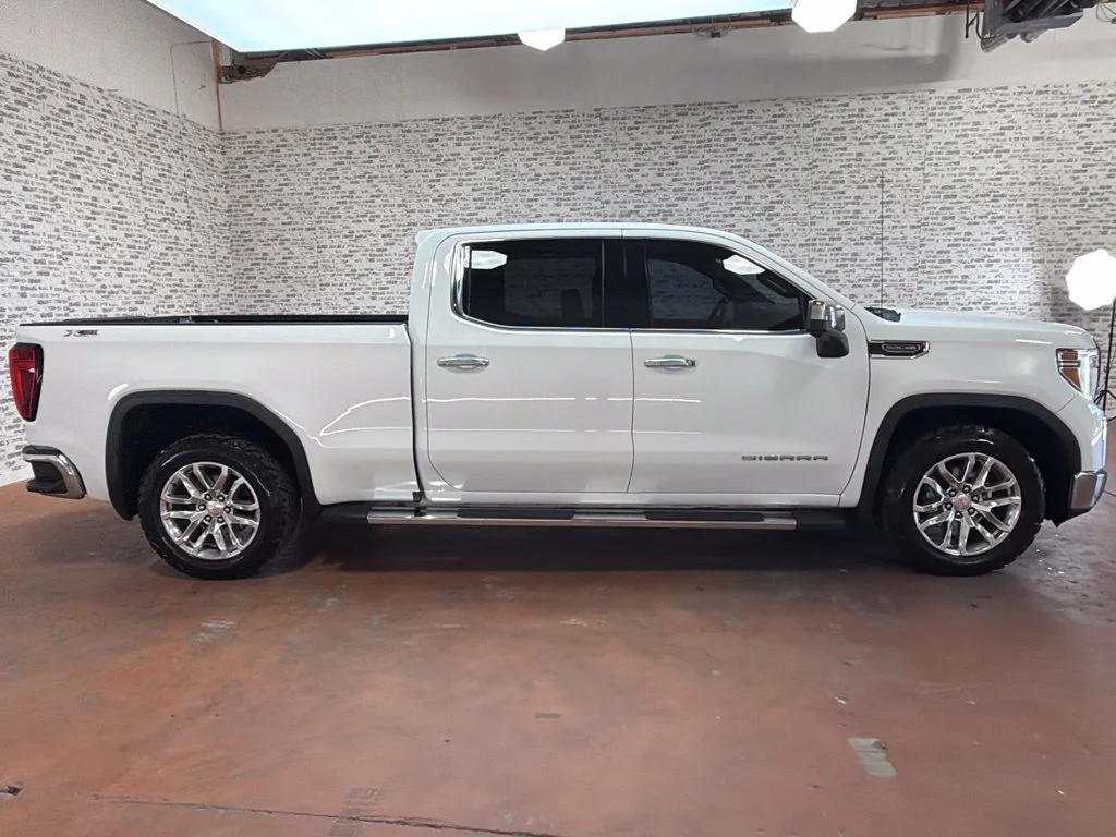 Used 2021 Summit White GMC SLT image 8