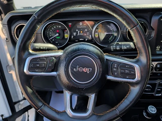 Used 2022 White Jeep Unlimited Sahara High Altitude 4xe image 20