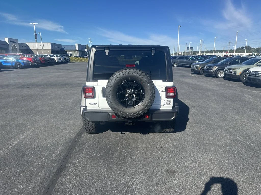New 2027 Bright White Clear-Coat Exterior Paint Jeep Willys image 7