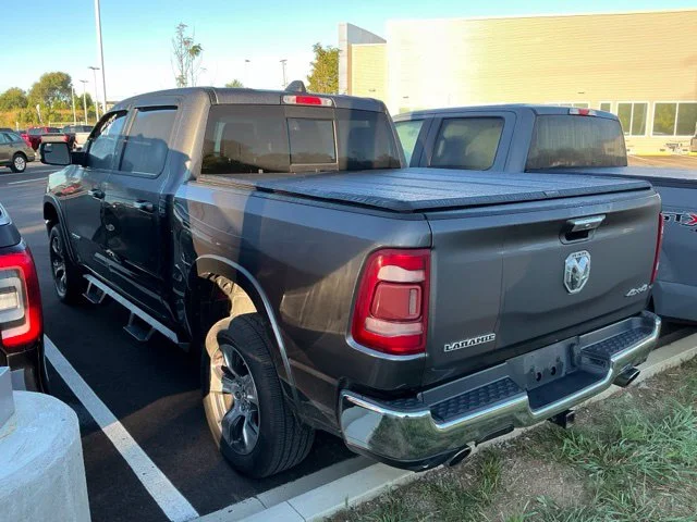 Used 2019 Granite Crystal Clearcoat Metallic Ram Laramie image 5