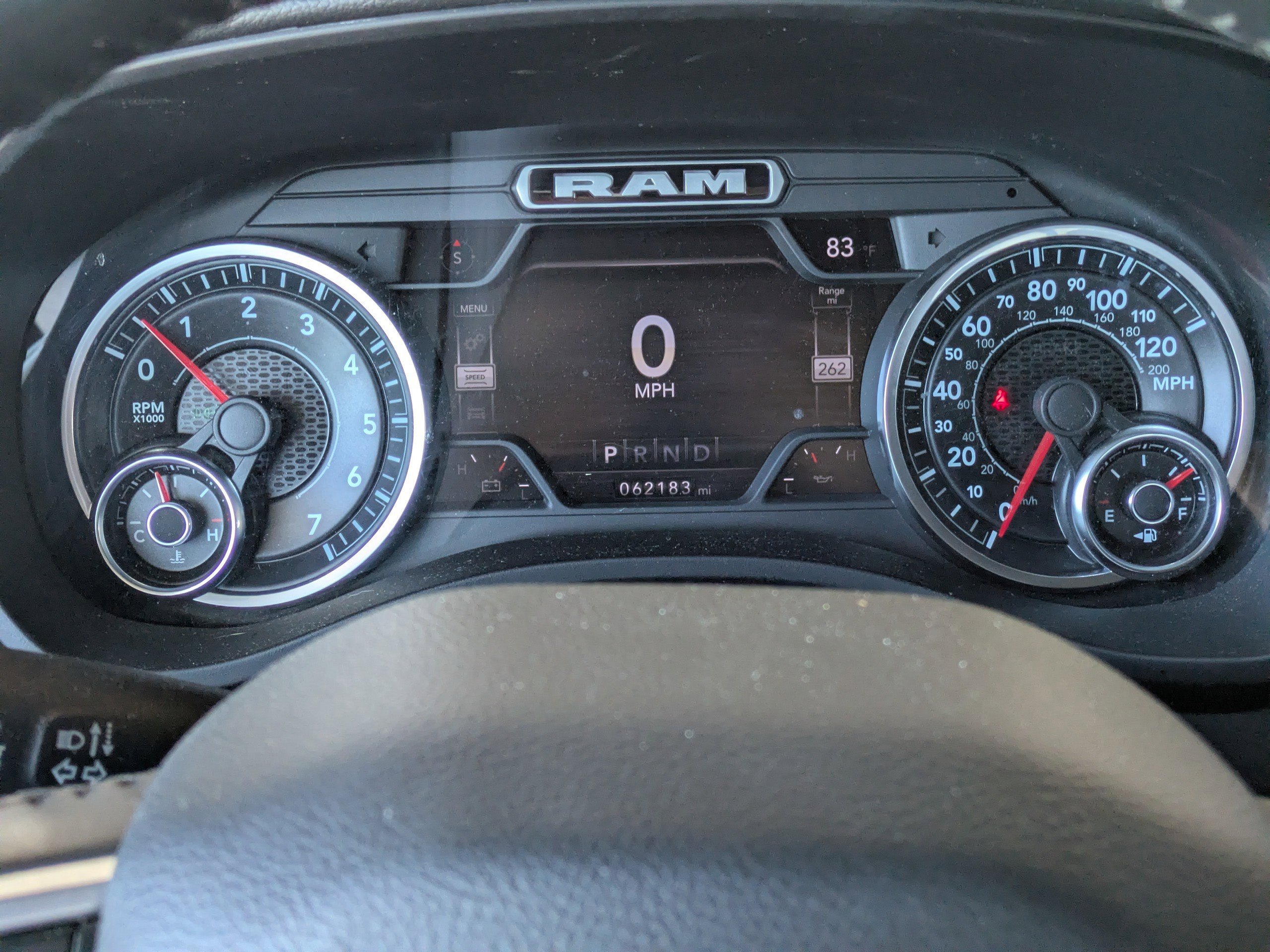 Used 2022 Flame Red Clearcoat Ram Big Horn image 22