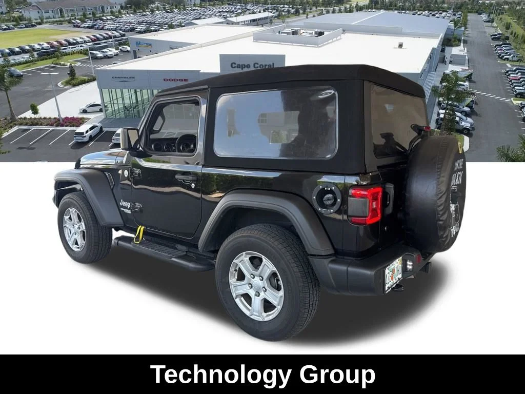Certified Used 2018 Black Jeep Sport S image 4
