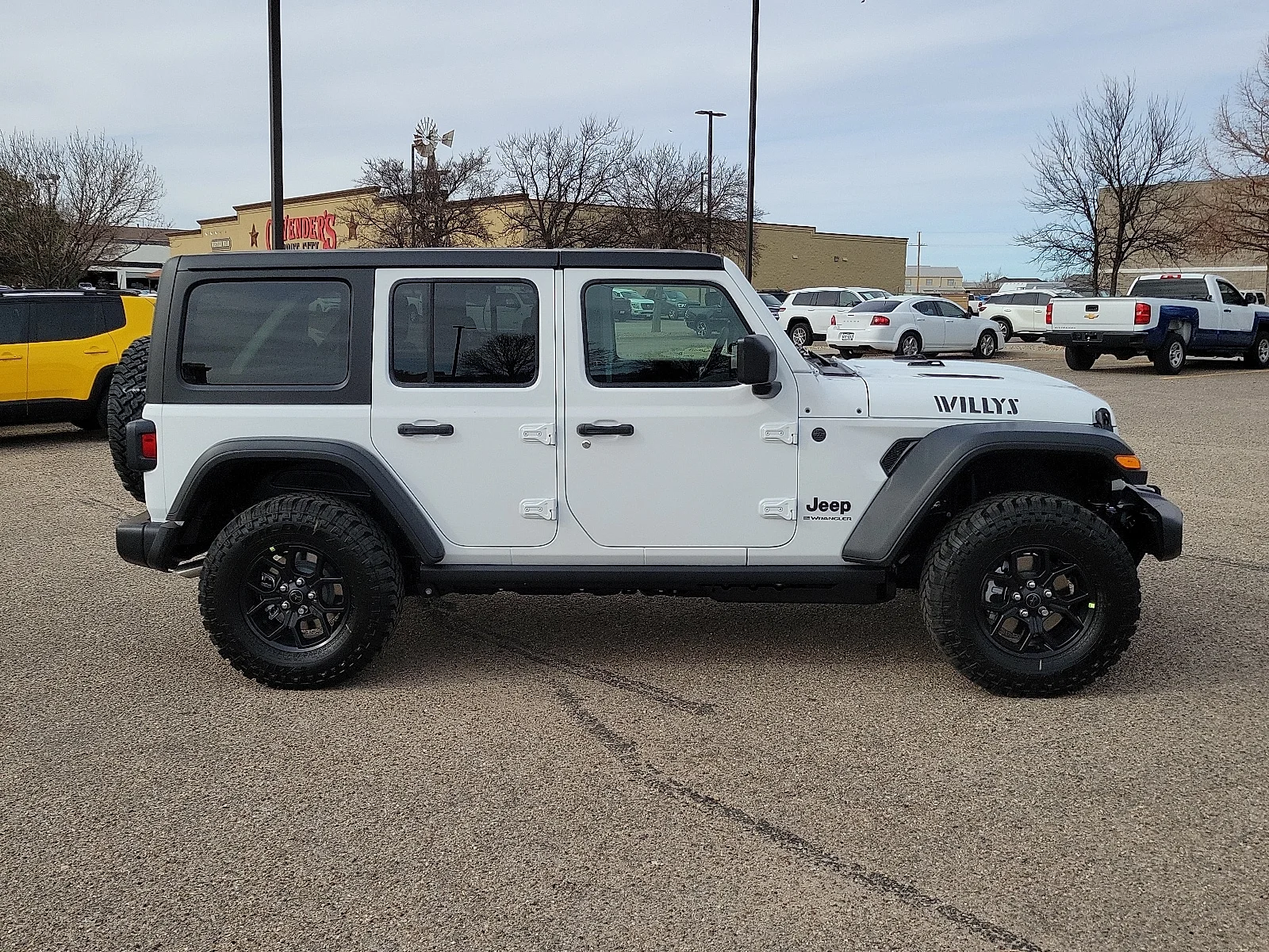 New 2026 PW7 Bright Whit Jeep 4-DOOR WILLYS image 5
