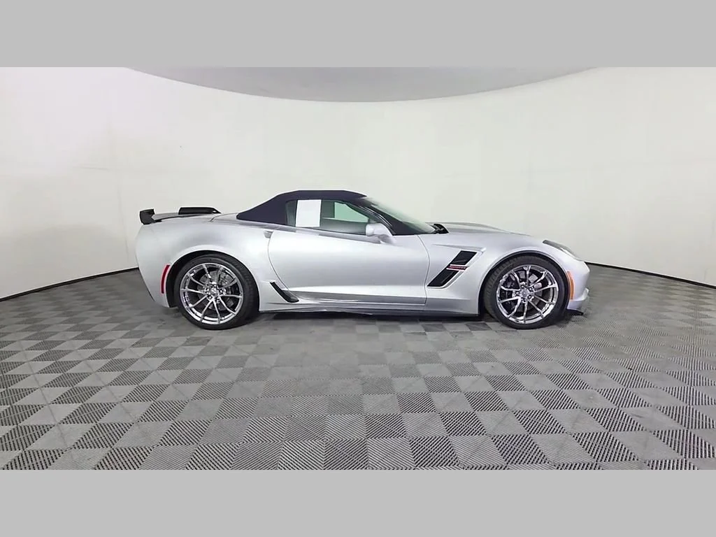 Certified Used 2019 Blade Silver Metallic Chevrolet Grand Sport 2LT image 35