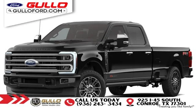 New 2026 Agate Black Metallic Ford Platinum image 1