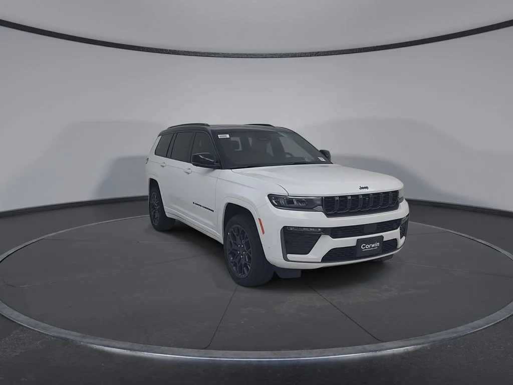 New 2026 Bright White Clear-Coat Exterior Paint Jeep Summit image 2