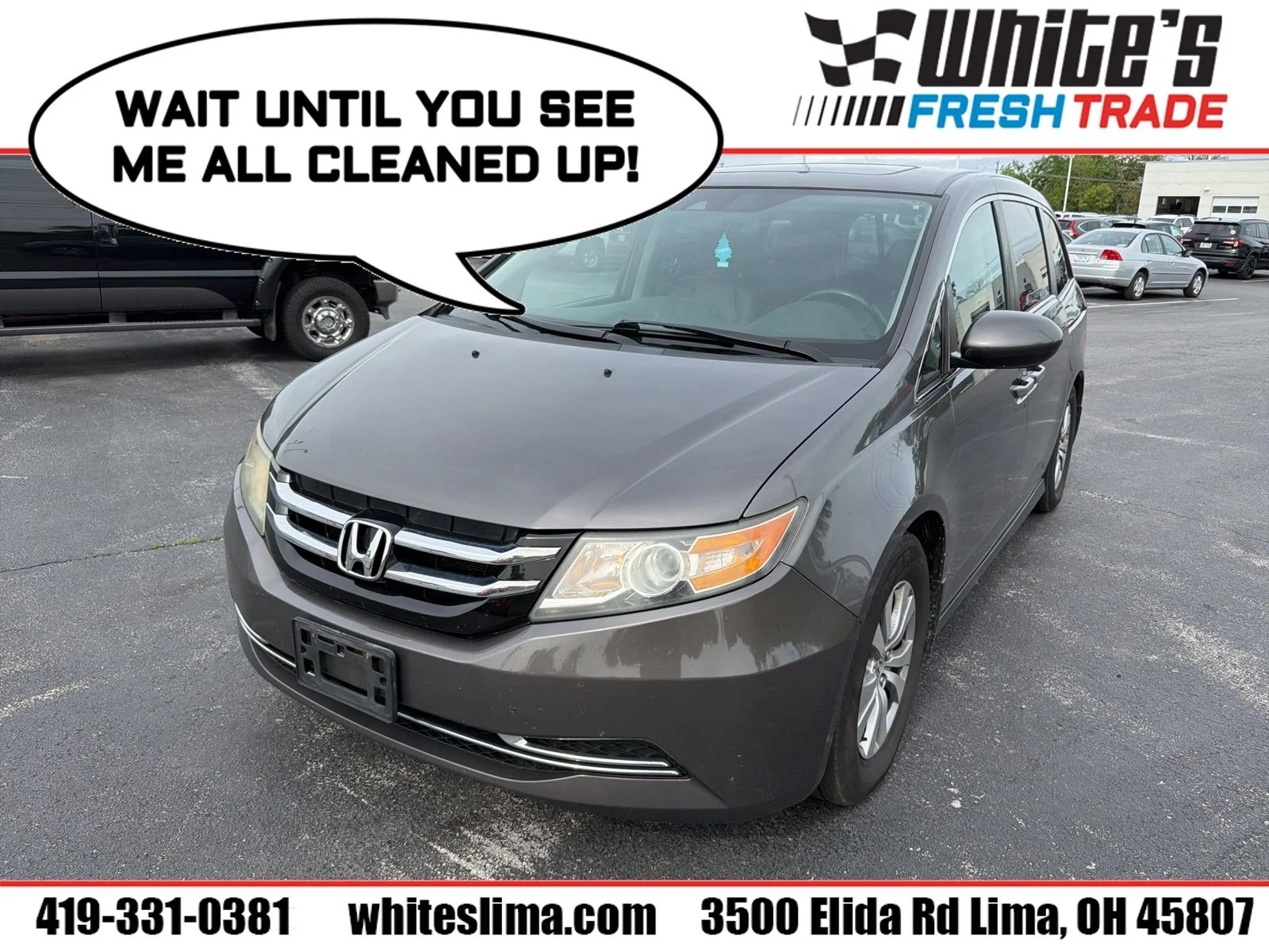 2015 Honda Odyssey EX-L with DVD Rear Entertainment System's photo